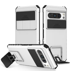 Stereoscopic Holder Sliding Camshield Phone Case, For Google Pixel 9 Pro XL, For Google Pixel 9 Pro, For Google Pixel 8 Pro