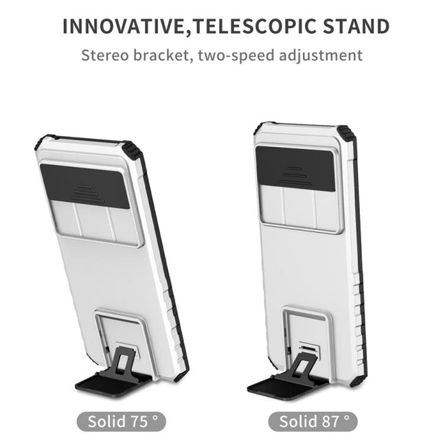 Stereoscopic Holder Sliding Camshield Phone Case, For Google Pixel 9 Pro XL, For Google Pixel 9 Pro, For Google Pixel 8 Pro