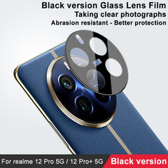 IMAK Rear Camera Lens Glass Film Black Version, For Realme 12 Pro 5G / 12 Pro+ 5G, For Realme C67 4G Global, For Realme 11 5G, For Realme 11 Pro 5G / 11 Pro+ 5G