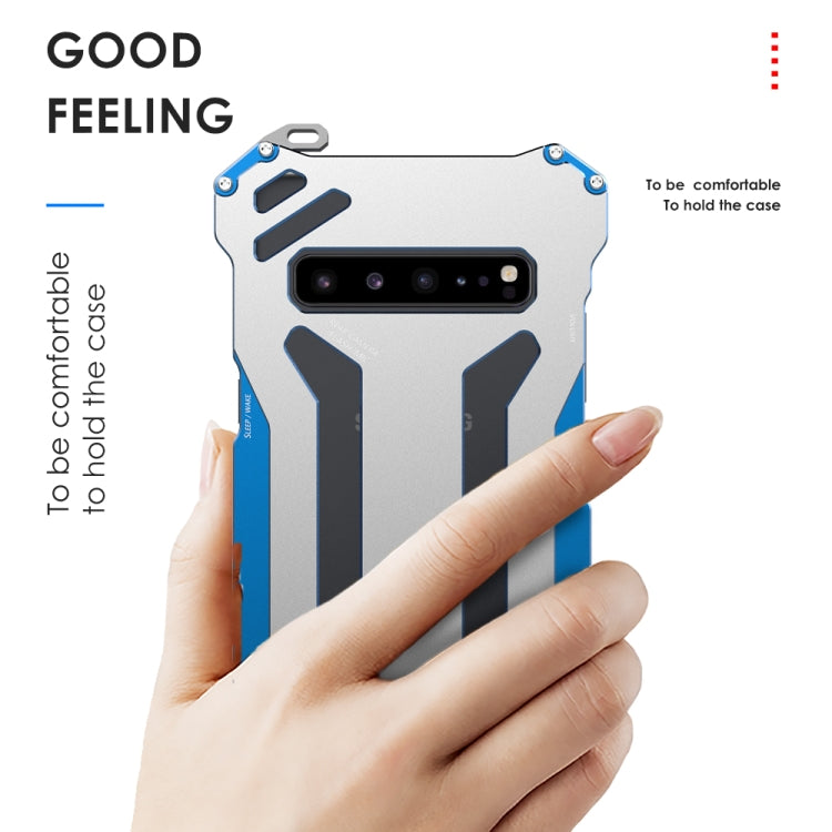 R-JUST Shockproof Dustproof Armor Metal Protective Case, For Samsung Galaxy S10 5G, For Samsung Galaxy S20+ 5G, For Samsung Galaxy S20 Ultra 5G, For Samsung Galaxy Note9, For Samsung Galaxy S8, For Samsung Galaxy S8+, For iPhone SE 2022 / SE 2020 / 8 / 7