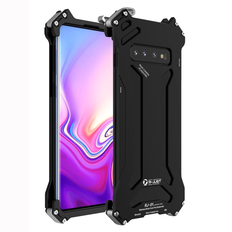 R-JUST Shockproof Dustproof Armor Metal Protective Case, For Samsung Galaxy S10 5G, For Samsung Galaxy S20+ 5G, For Samsung Galaxy S20 Ultra 5G, For Samsung Galaxy Note9, For Samsung Galaxy S8, For Samsung Galaxy S8+, For iPhone SE 2022 / SE 2020 / 8 / 7