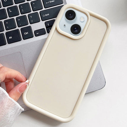 Shockproof Frame Frosted TPU Phone Case, For iPhone 15 Pro Max, For iPhone 15 Pro, For iPhone 15 Plus, For iPhone 15