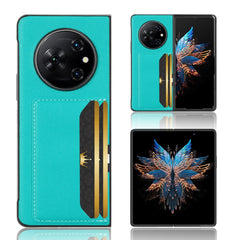 Litchi Texture Card Slots Back Cover Phone Case, For Tecno Phantom V Fold2, For Tecno Phantom V Fold