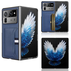 Litchi Texture Card Slots Back Cover Phone Case, For Tecno Phantom V Fold2, For Tecno Phantom V Fold