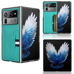 Litchi Texture Card Slots Back Cover Phone Case, For Tecno Phantom V Fold2, For Tecno Phantom V Fold