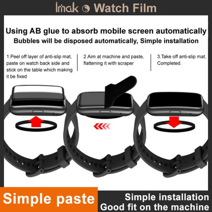 IMAK Plexiglass HD Watch Protective Film, For Huawei Band 11 Pro, For Huawei Band 11, For Huawei Band 10, For Huawei Band 9, For Huawei Watch GT 4 46mm, For Huawei Watch GT 4 41mm, For Huawei Watch 4 Pro, For Huawei Watch 4, For Huawei Band 8