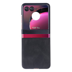 Classic Leather PC Phone Case, For Motorola Razr 40 Ultra