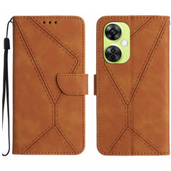 Stitching Embossed Leather Phone Case, For OnePlus Nord 5 5G / Ace 5 Ultra, For OnePlus Nord CE 3 Lite, For OnePlus 13T, For OnePlus 13R