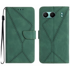 Stitching Embossed Leather Phone Case