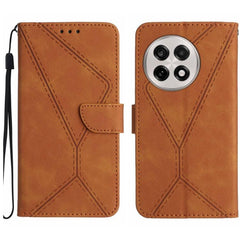Stitching Embossed Leather Phone Case, For OnePlus 13R, For OnePlus Nord CE 3 Lite, For OnePlus 13, For OnePlus Nord 4 5G, For OnePlus Nord CE4