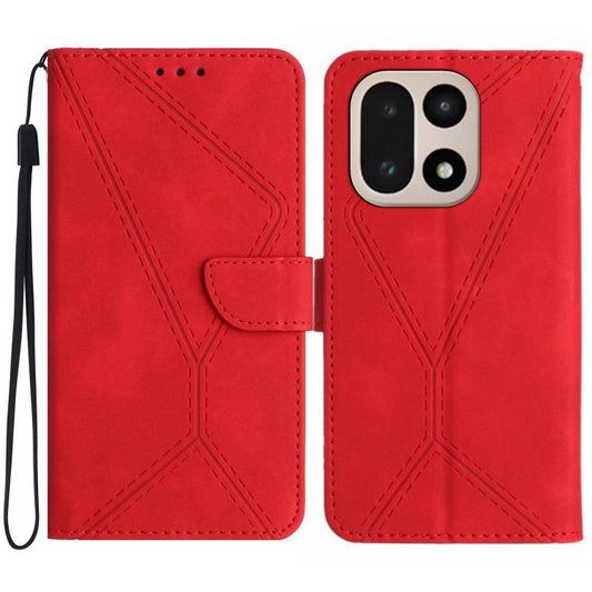 Stitching Embossed Leather Phone Case