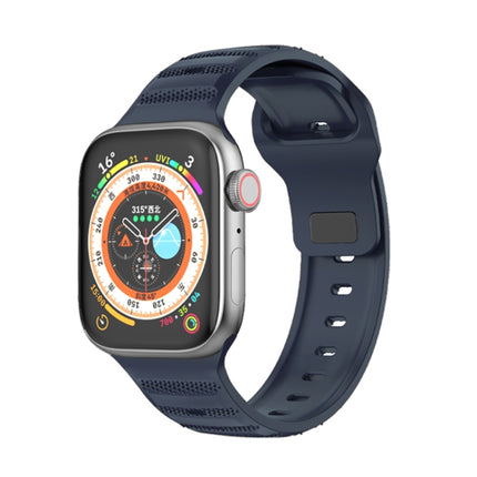 Dot Texture Fluororubber Watch Band, For Apple Watch Ultra 49mm, For Apple Watch SE 2023 44mm, For Apple Watch SE 2023 40mm, For Apple Watch 8 41mm