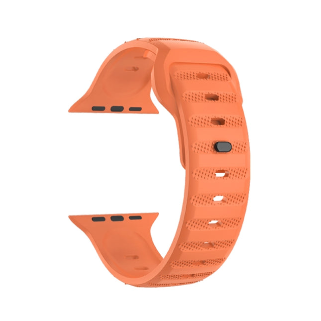 Dot Texture Fluororubber Watch Band, For Apple Watch SE 2022 44mm, For Apple Watch 9 41mm, For Apple Watch 7 41mm, For Apple Watch 7 45mm