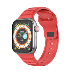 Dot Texture Fluororubber Watch Band, For Apple Watch 42mm, For Apple Watch 38mm