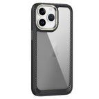 For iPhone 11 Pro Max / Black + Transparent Black