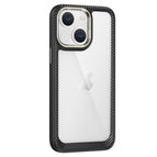 For iPhone 13 / Black + Transparent