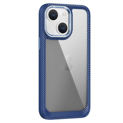 Carbon Fiber Transparent Back Panel Phone Case, For iPhone 13, For iPhone 12, For iPhone 12 Pro Max, For iPhone 12 Pro