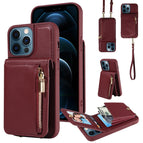 For iPhone 12 Pro Max / Wine Red