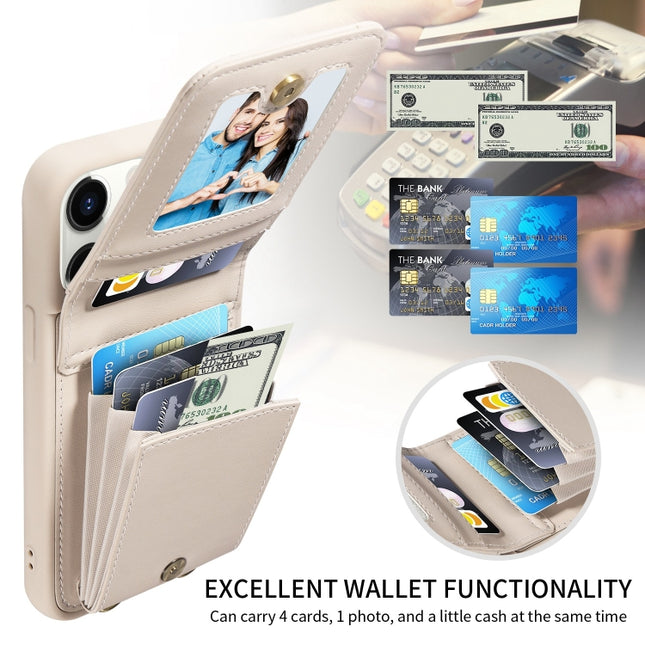 Crossbody Lanyard Zipper Wallet Leather Phone Case