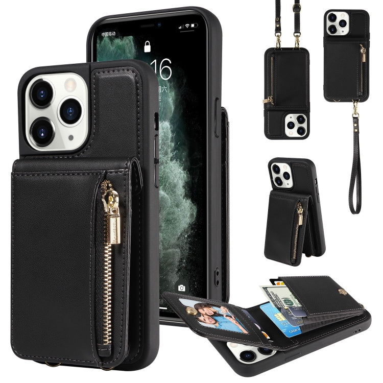 Crossbody Lanyard Zipper Wallet Leather Phone Case, For iPhone 11 Pro Max, For iPhone 11, For iPhone 11 Pro, For iPhone X / XS, For iPhone XR, For iPhone XS Max