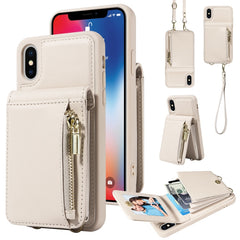 Crossbody Lanyard Zipper Wallet Leather Phone Case