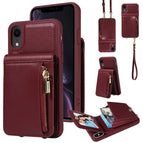 For iPhone XR / Wine Red