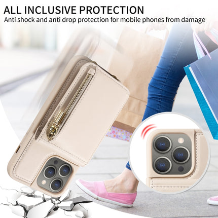 Crossbody Lanyard Zipper Wallet Leather Phone Case, For iPhone 15 Pro Max, For iPhone 15 Pro, For iPhone 15 Plus, For iPhone 15