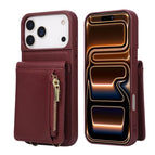 For iPhone 18 Pro Max / 17 Pro Max / Wine Red