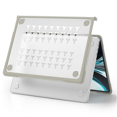 Translucent Laptop Protective Case, For MacBook Air 13.6 inch A2681 2022 / M3 2024 A3113 / M4 2025 A3240