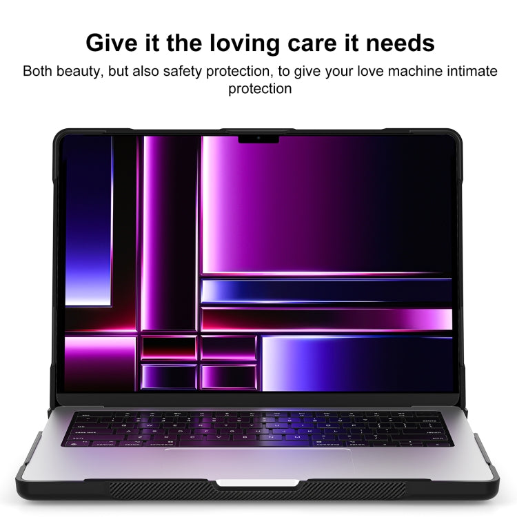 Translucent Laptop Protective Case, For MacBook Pro 14.2 inch 2023 / 2021, For MacBook Pro 13.3 inch A2338