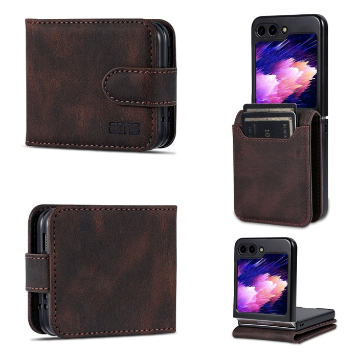 AZNS Dream II Skin Feel PU+TPU Horizontal Flip PU Phone Case, For Samsung Galaxy Z Flip6 / Flip7 FE, For Samsung Galaxy Z Fold6 5G, For Samsung Galaxy Z Fold5, For Samsung Galaxy Z Flip5