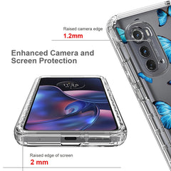 Transparent Painted Phone Case, For Motorola Edge 2022