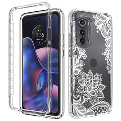 Transparent Painted Phone Case, For Motorola Edge 2022