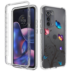 Transparent Painted Phone Case, For Motorola Edge 2022