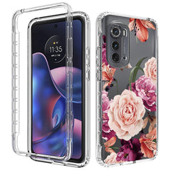 Transparent Painted Phone Case, For Motorola Edge 2022