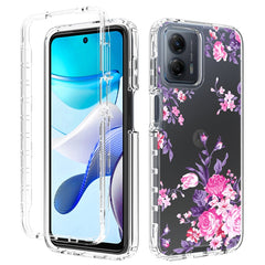 Transparent Painted Phone Case, For Motorola Moto G Stylus 2023, For Motorola Edge+ 2023, For Motorola Moto G 5G 2023