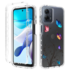 Transparent Painted Phone Case, For Motorola Moto G Stylus 2023, For Motorola Edge+ 2023, For Motorola Moto G 5G 2023