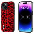 For iPhone 14 / Red Leopard