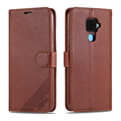 AZNS Sheepskin Texture Horizontal Flip Leather Case with Holder & Card Slots & Wallet, For Huawei Mate 20 / 20X, For Huawei Mate 20 Pro, For Huawei Mate 30 Lite / Nova 5i Pro, For Huawei Mate 30 / Mate 30 Pro, For Huawei Nova 5 / 5 Pro