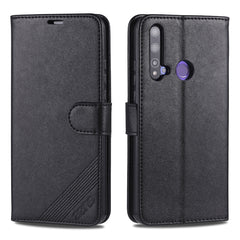 AZNS Sheepskin Texture Horizontal Flip Leather Case with Holder & Card Slots & Wallet, For Huawei Mate 20 / 20X, For Huawei Mate 20 Pro, For Huawei Mate 30 Lite / Nova 5i Pro, For Huawei Mate 30 / Mate 30 Pro, For Huawei Nova 5 / 5 Pro