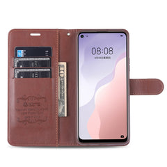 AZNS Sheepskin Texture Horizontal Flip Leather Case with Holder & Card Slots & Wallet, For Huawei Nova 7 SE, For Huawei P30, For Huawei P30 Lite / Nova 4E, For Huawei P30 Pro, For Huawei P40 / P40 Pro, For Huawei Y6(2019) / Enjoy 9E