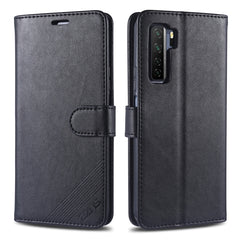 AZNS Sheepskin Texture Horizontal Flip Leather Case with Holder & Card Slots & Wallet, For Huawei Nova 7 SE, For Huawei P30, For Huawei P30 Lite / Nova 4E, For Huawei P30 Pro, For Huawei P40 / P40 Pro, For Huawei Y6(2019) / Enjoy 9E