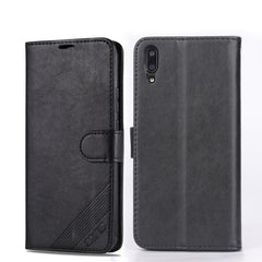 AZNS Sheepskin Texture Horizontal Flip Leather Case with Holder & Card Slots & Wallet, For Huawei Mate 20 / 20X, For Huawei Mate 20 Pro, For Huawei Mate 30 Lite / Nova 5i Pro, For Huawei Mate 30 / Mate 30 Pro, For Huawei Nova 5 / 5 Pro