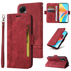BETOPNICE Dual-side Buckle Leather Phone Case, For OPPO Reno11 5G Global, For OPPO A58 4G, For OPPO Reno10 5G Global/Reno10 Pro 5G Global, For OPPO A78 4G