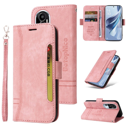 BETOPNICE Dual-side Buckle Leather Phone Case, For OPPO Reno11 5G Global, For OPPO A58 4G, For OPPO Reno10 5G Global/Reno10 Pro 5G Global, For OPPO Reno11 Pro 5G Global