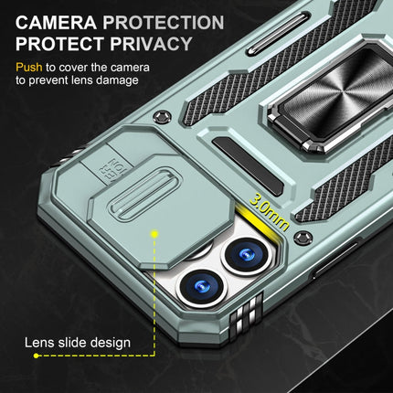 Armor PC + TPU Camera Shield Phone Case, For iPhone 15 Pro Max, For iPhone 15 Pro, For iPhone 15 Plus