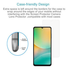 50pcs 0.26mm 9H 2.5D Tempered Glass Film