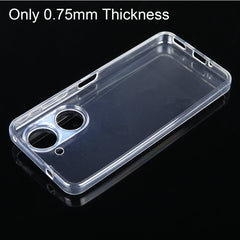 TPU Ultra-Thin Transparent Phone Case, For Asus Zenfone 10 / 9