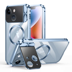 Large Window Holder MagSafe Magnetic Metal Phone Case, For iPhone 15 Pro Max, For iPhone 15 Pro, For iPhone 14, For iPhone 14 Pro, For iPhone 15