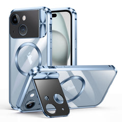 Large Window Holder MagSafe Magnetic Metal Phone Case, For iPhone 15 Pro Max, For iPhone 15 Pro, For iPhone 14, For iPhone 14 Pro, For iPhone 15